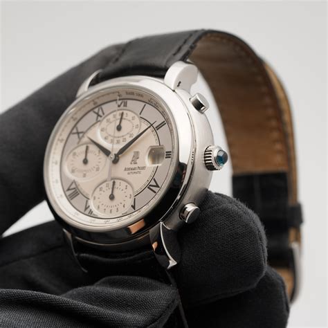 audemars piguet ap millenary chronograph 25822st|Audemars Piguet Millenary Chronograph Ref. 25822ST.